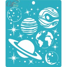 Stencil Planets and Stars