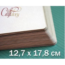 Пивной картон с закругленными углами 12,7 х 17,8 см (5 х 7 inch)