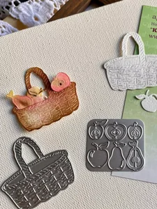 Ножи для вырубки скрапбукинг Корзина с фруктами фото 3