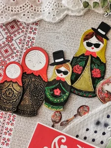 Ножи для вырубки скрапбукинг Матрешки фото 6