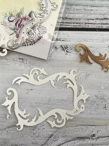 Ножи для вырубки скрапбукинг Винтажный завиток фото 2