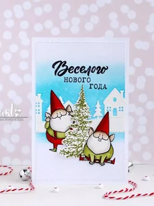 Штампы для скрапбукинга и нож Лесная красавица фото 4