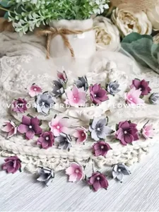 Ножи для вырубки скрапбукинг Эльфийские цветы крупные фото 5