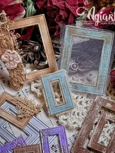 Ножи для вырубки скрапбукинг Сет прямоугольных рамок №2 фото 3