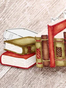 Ножи для вырубки скрапбукинг Любимые книги фото 2