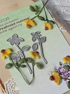 Ножи для вырубки скрапбукинг Рудбекия садовая фото 2