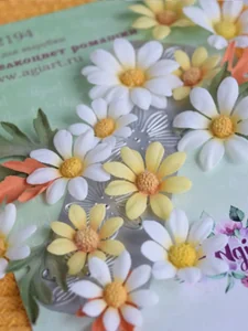 Нож для вырубки скрапбукинг Мелкоцвет ромашки фото 4
