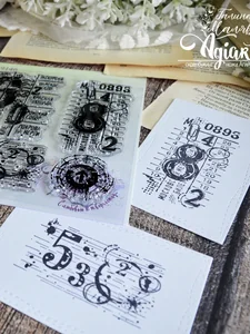 Набор штампов скрапбукинг Нумерология фото 7