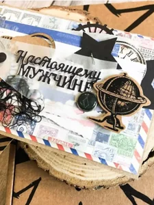 Нож для вырубки скрапбукинг Настоящему мужчине фото 3
